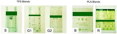 Decomposition of biodegradable plastic bags for kitchen waste collection in industrial composting